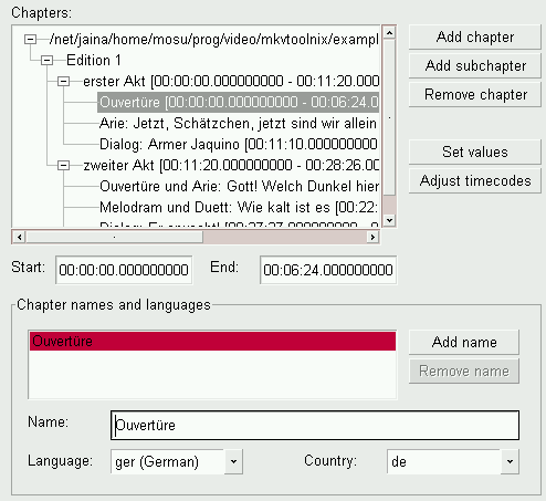 the chapter editor