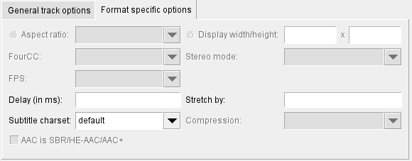 typical options for a text subtitle track